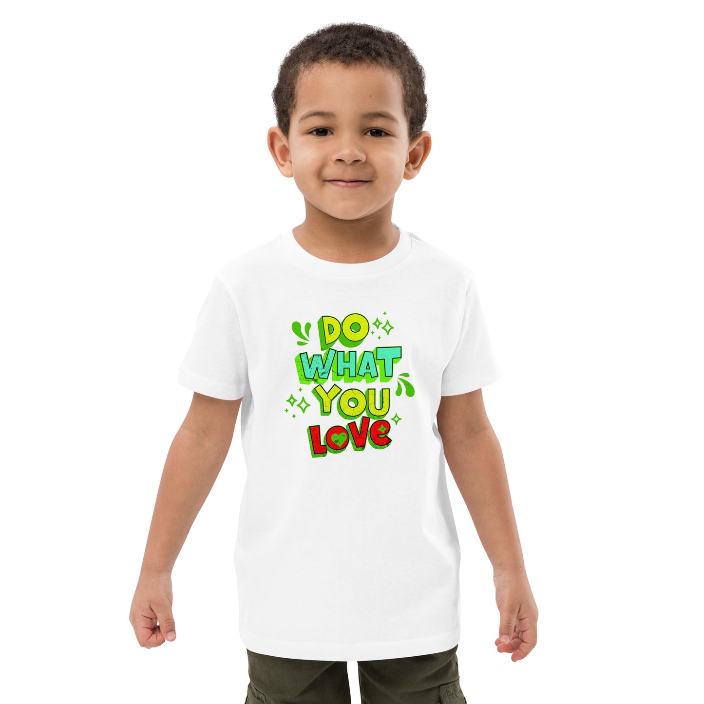 Bio-Baumwoll-T-Shirt für Jungen "Do What You Love"
