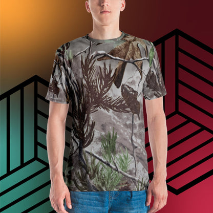 Herren-T-Shirt Wald Tarn 1