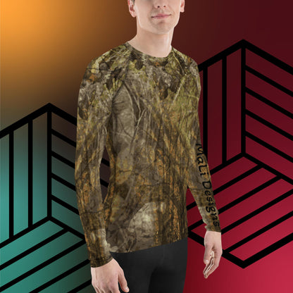 Herren-Rashguard Wald Tarn 4