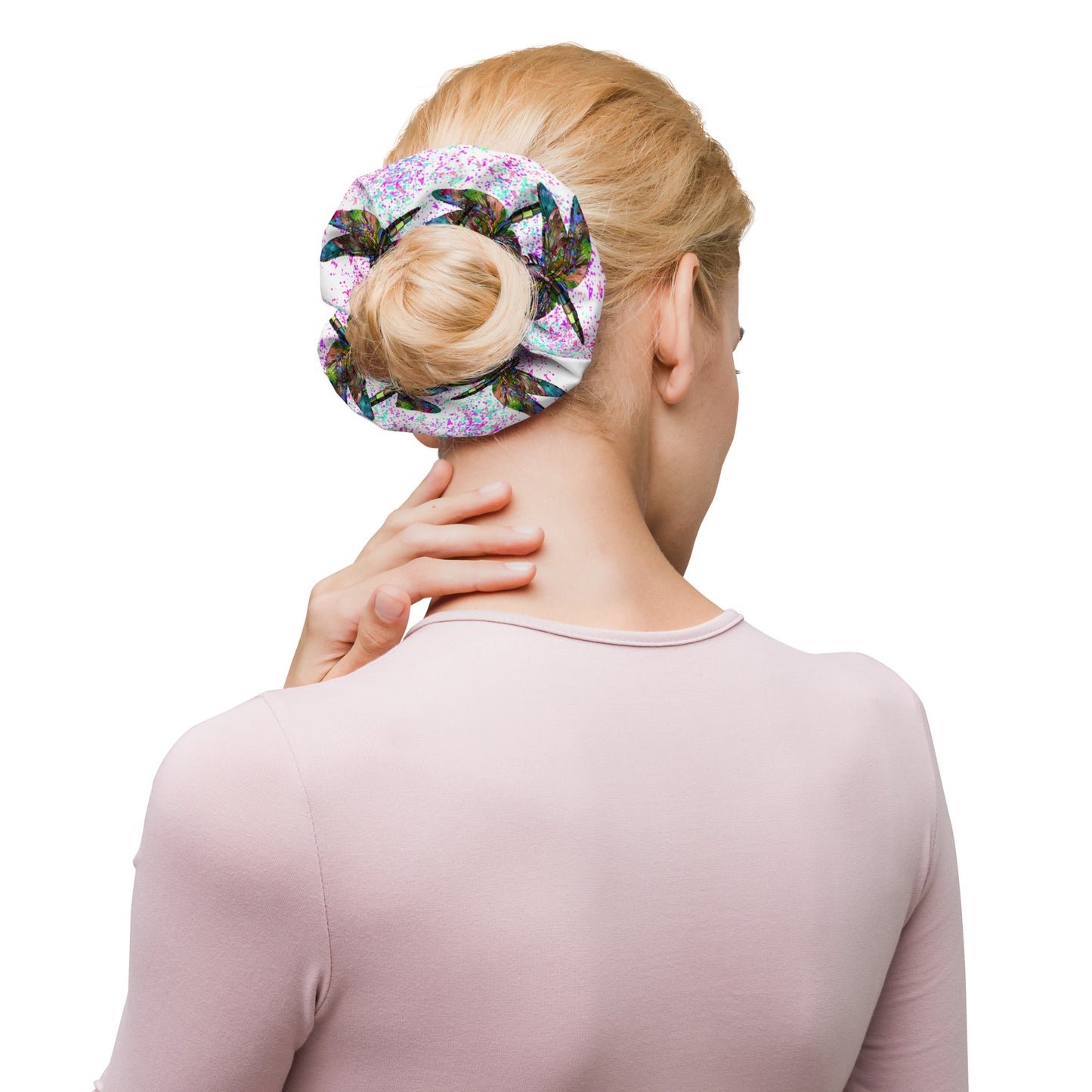 Recycelter Scrunchie Libelle