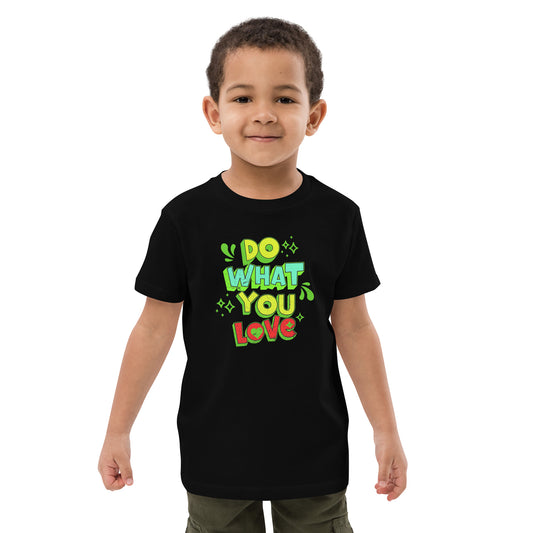 Bio-Baumwoll-T-Shirt für Jungen "Do What You Love"