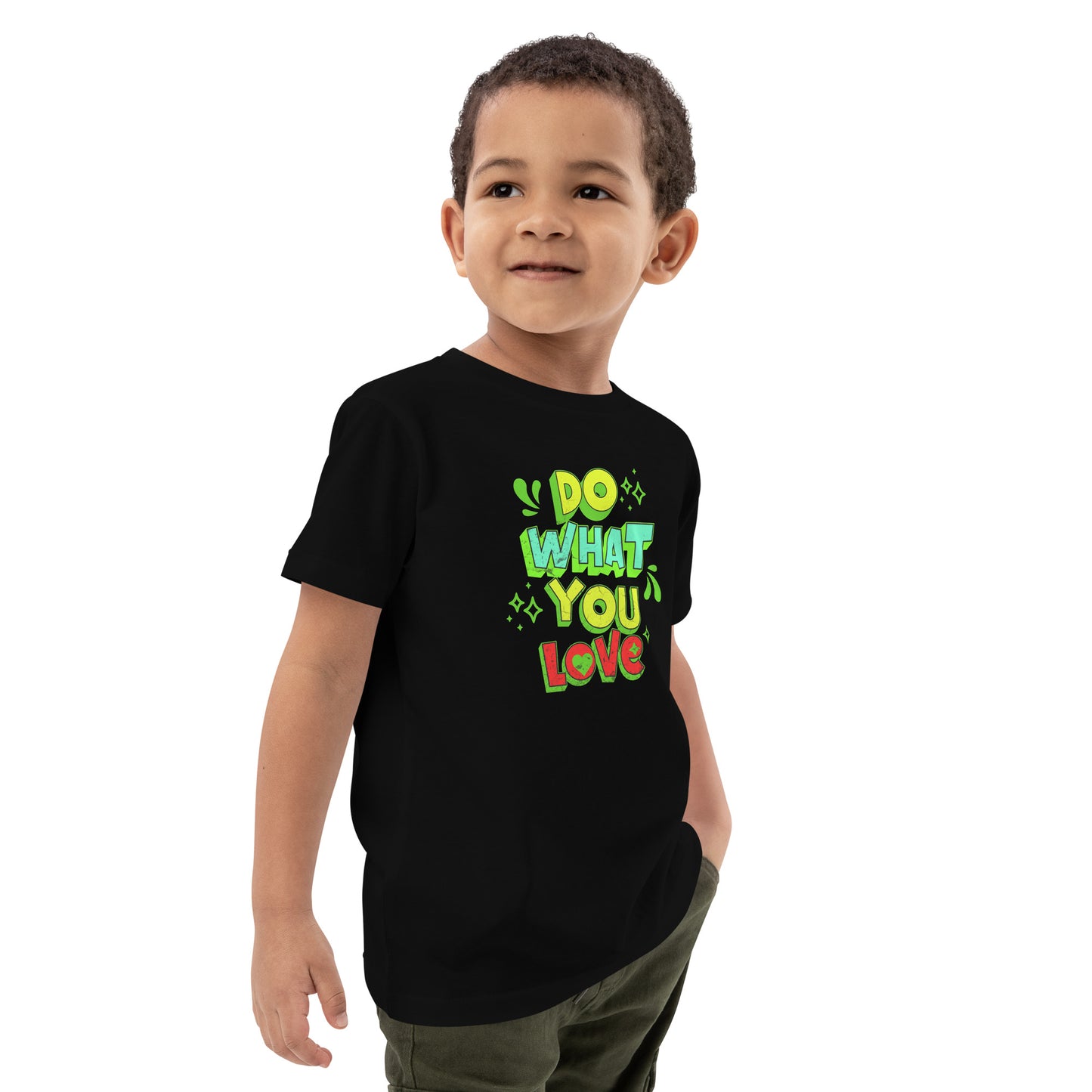 Bio-Baumwoll-T-Shirt für Jungen "Do What You Love"