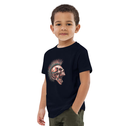 Bio-Baumwoll-T-Shirt für Kinder Skull Punk