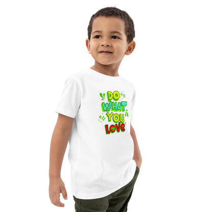 Bio-Baumwoll-T-Shirt für Jungen "Do What You Love"