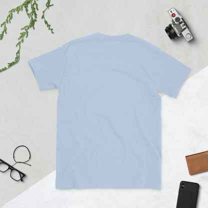 Kurzärmliges Unisex-T-Shirt "Herz mit Sonnenbrille"