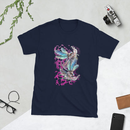 Kurzärmliges Unisex-T-Shirt Libellen