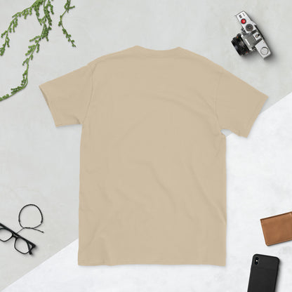 Kurzärmliges Unisex-T-Shirt "Herz mit Sonnenbrille"