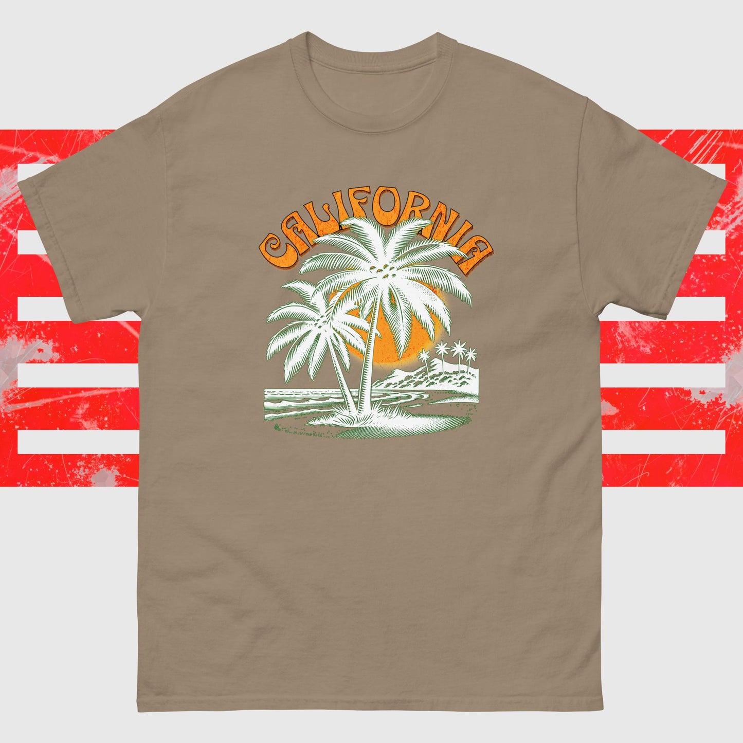 Klassisches Unisex T-Shirt California 2