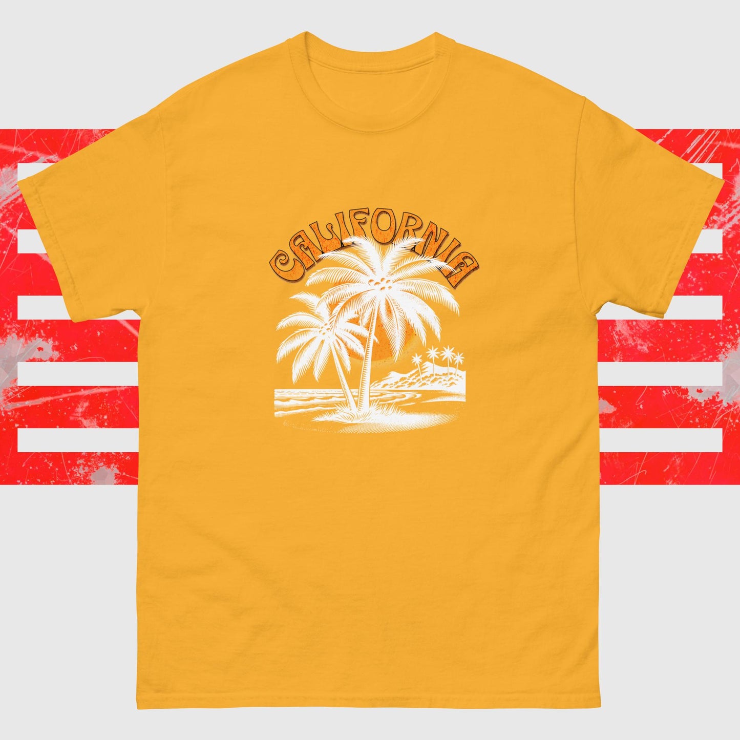 Klassisches Unisex T-Shirt California 1