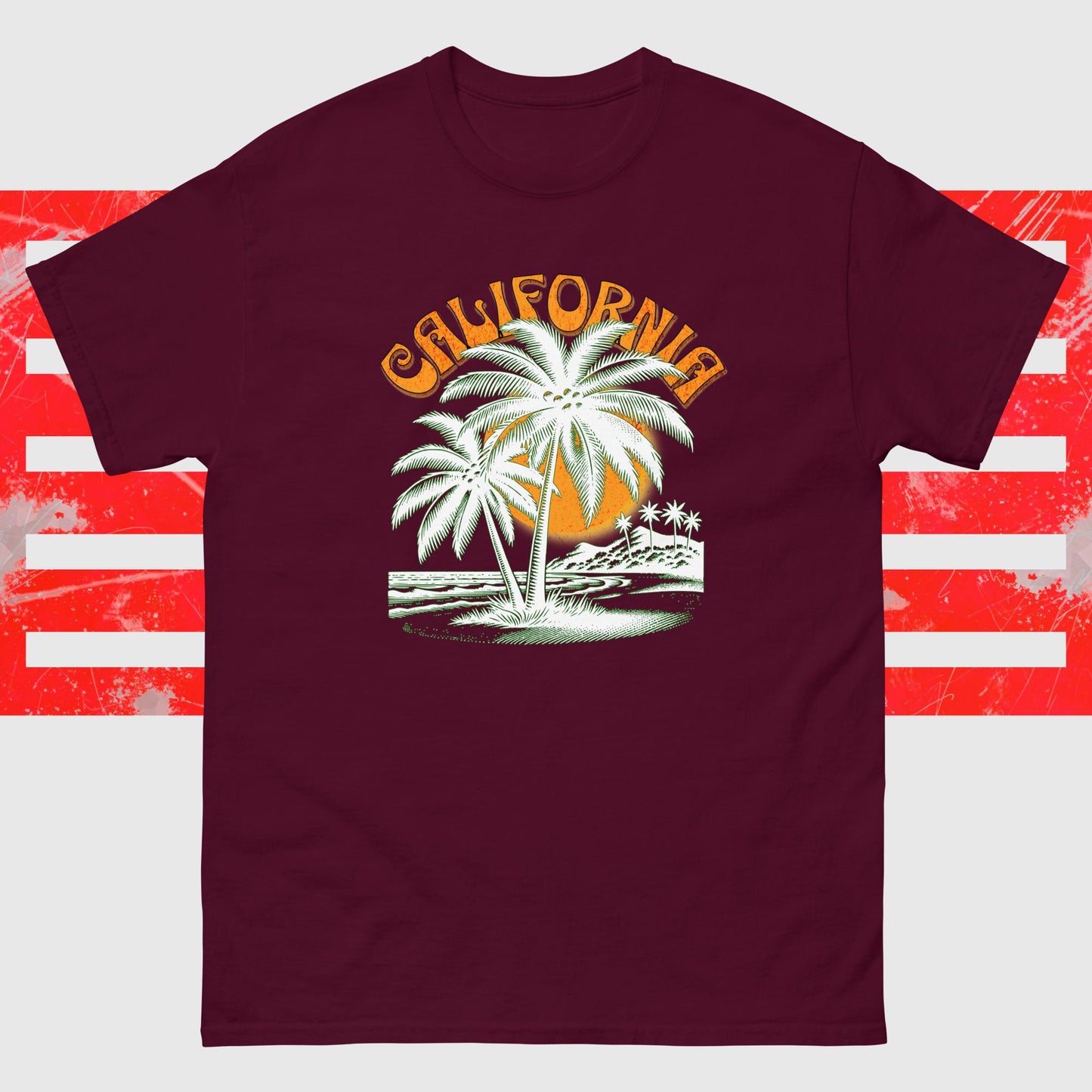 Klassisches Unisex T-Shirt California 2