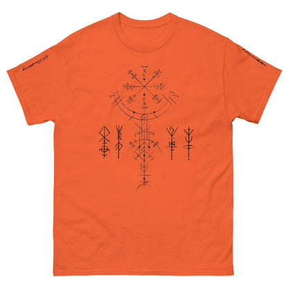 Klassisches Unisex T-Shirt Runen Schutzsymbole