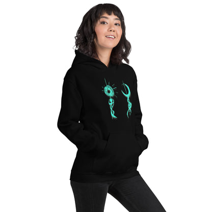 Unisex-Kapuzenpullover Ethno