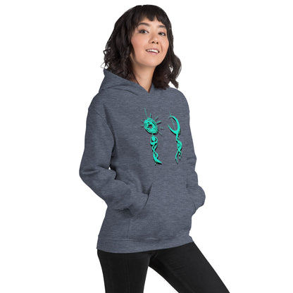 Unisex-Kapuzenpullover Ethno