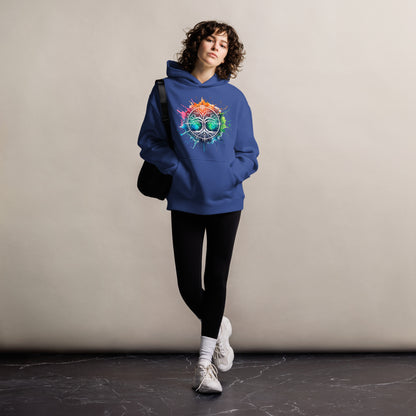 Oversized-Unisex-Hoodie Lebensbaum