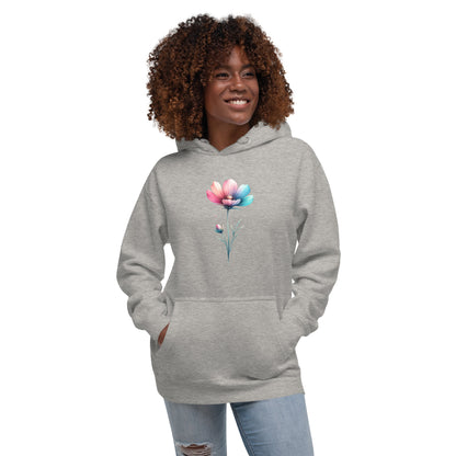 Unisex-Kapuzenpullover Blume