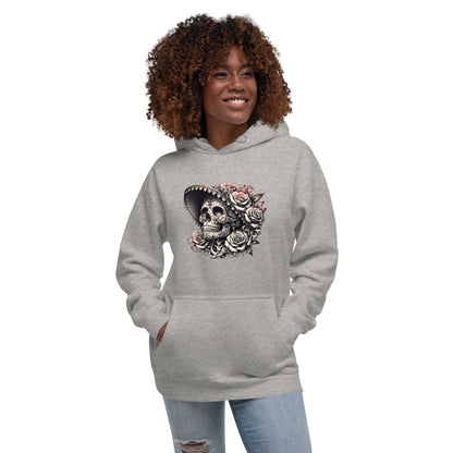 Unisex-Kapuzenpullover La Catrina