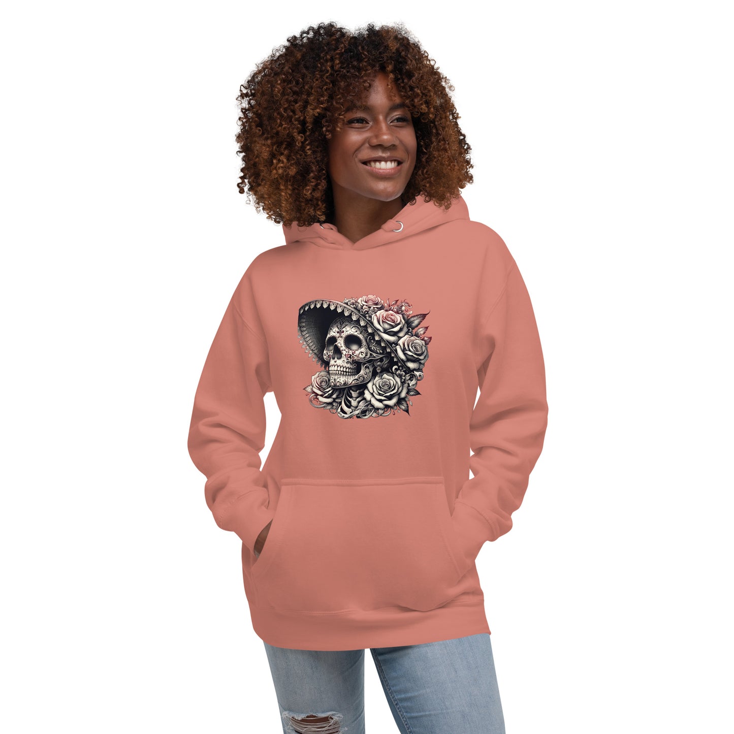 Unisex-Kapuzenpullover La Abuela Catrina