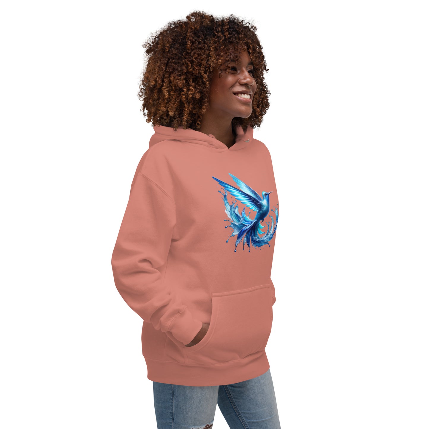 Unisex-Kapuzenpullover Eisvogel