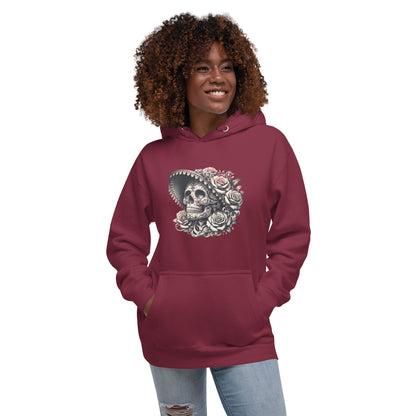 Unisex-Kapuzenpullover La Catrina