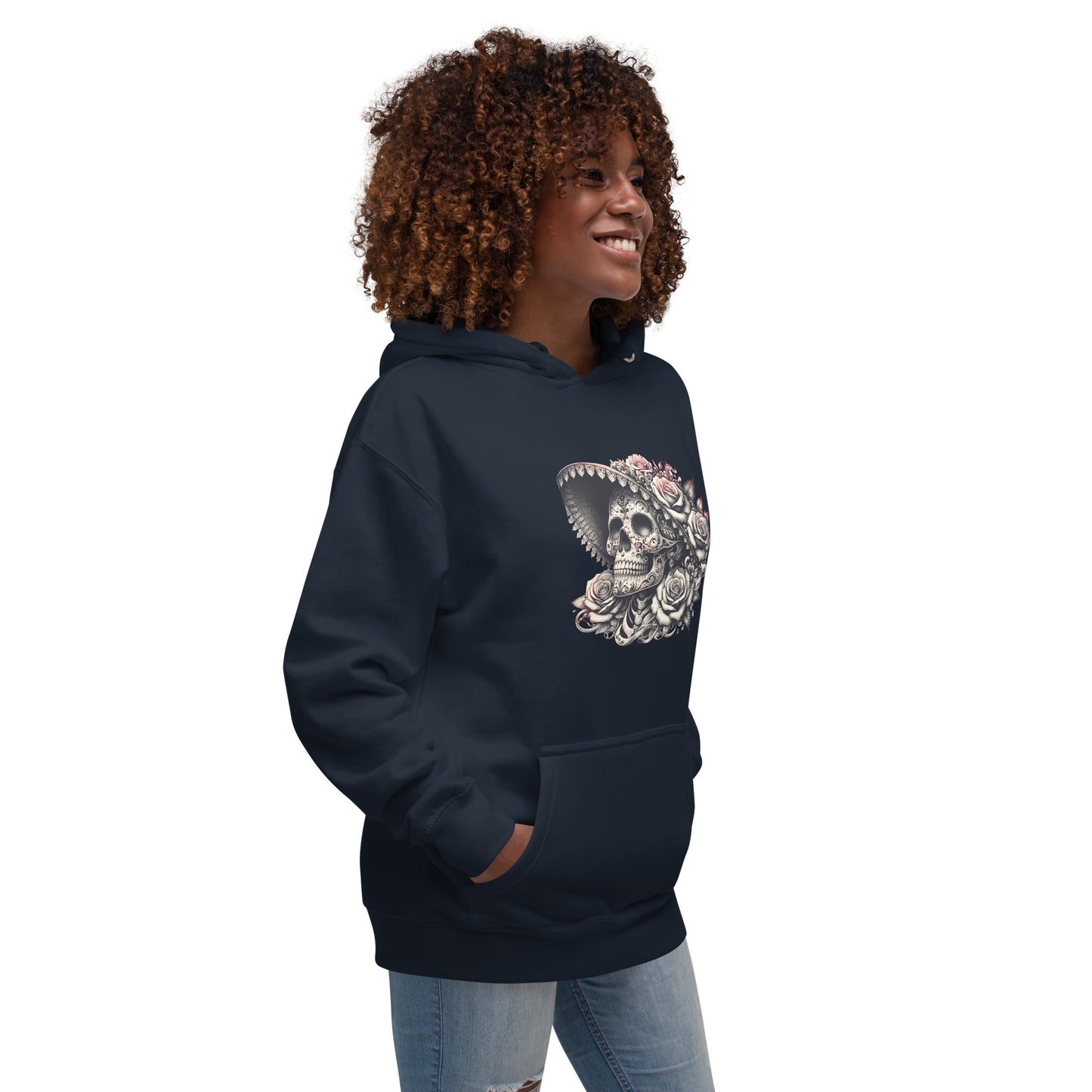 Unisex-Kapuzenpullover La Abuela Catrina