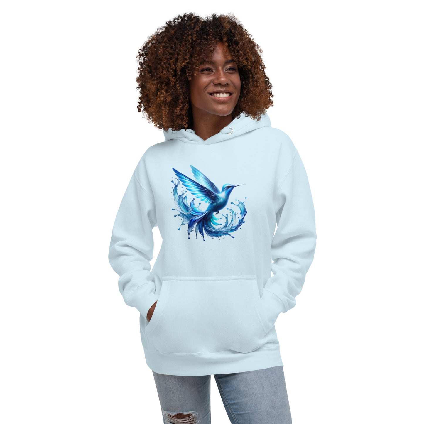 Unisex-Kapuzenpullover Eisvogel