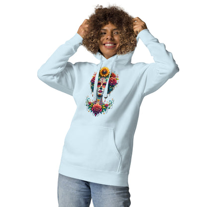 Unisex-Kapuzenpullover La Catrina