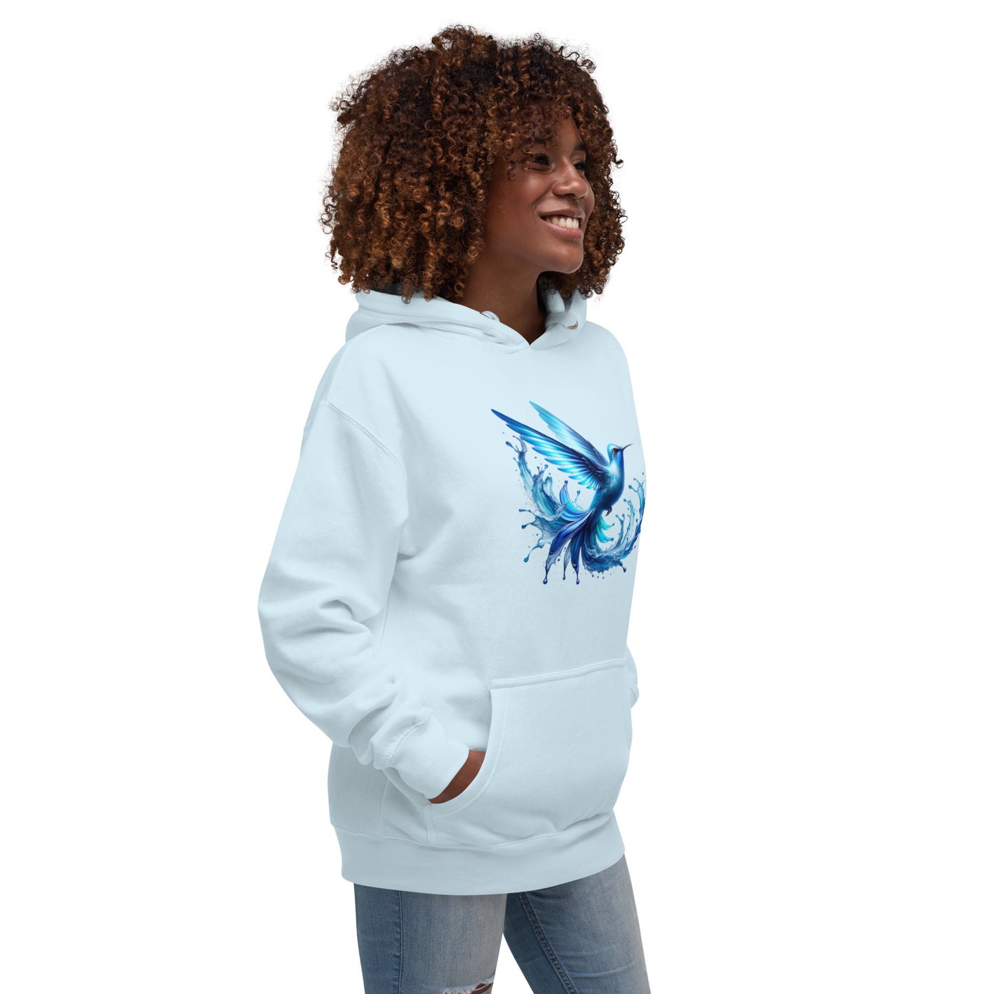 Unisex-Kapuzenpullover Eisvogel