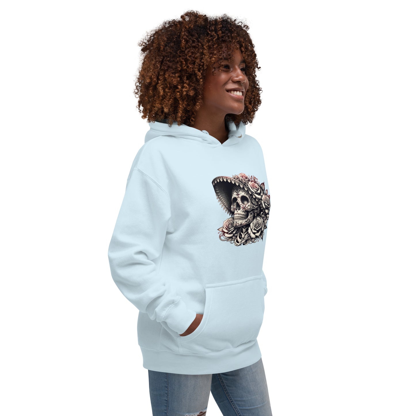 Unisex-Kapuzenpullover La Abuela Catrina