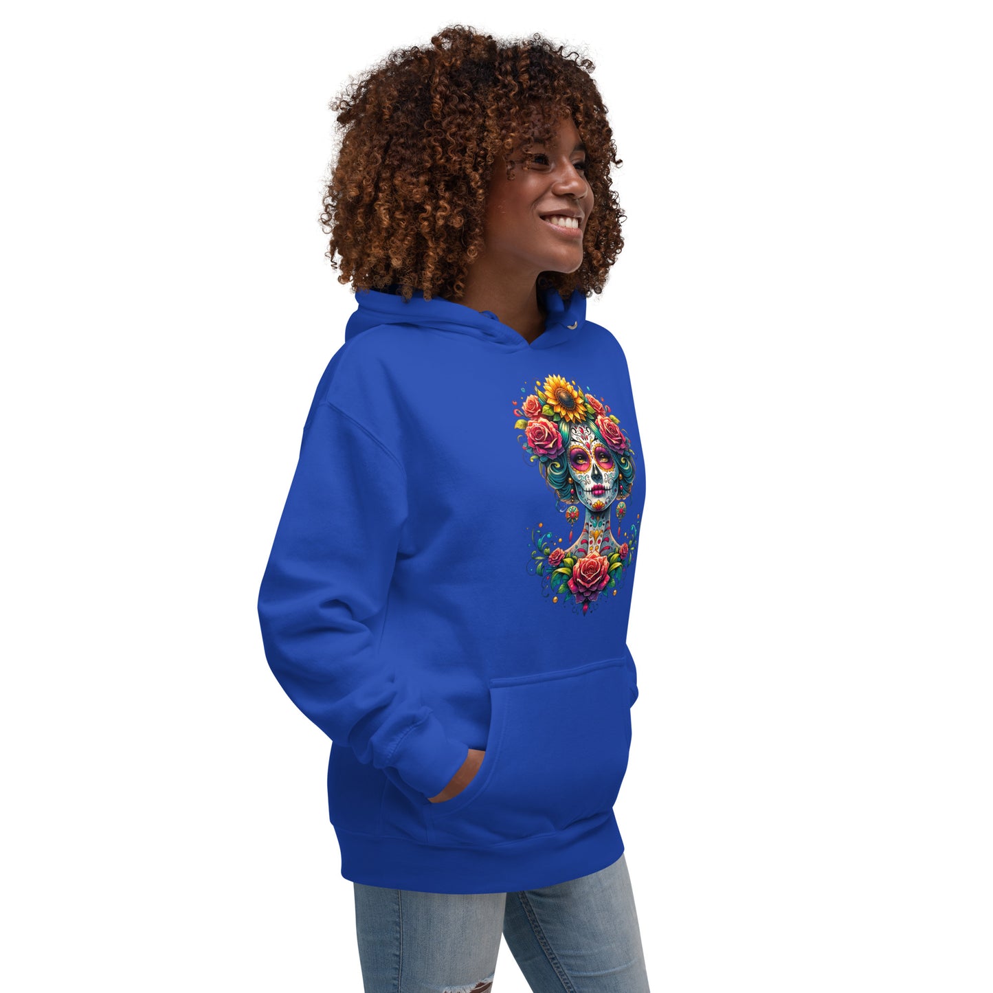 Unisex-Kapuzenpullover La Catrina