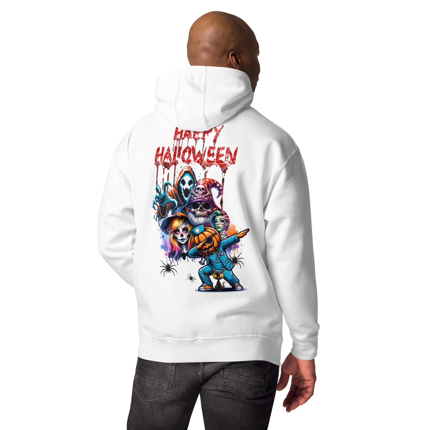 Unisex-Kapuzenpullover Happy Halloween