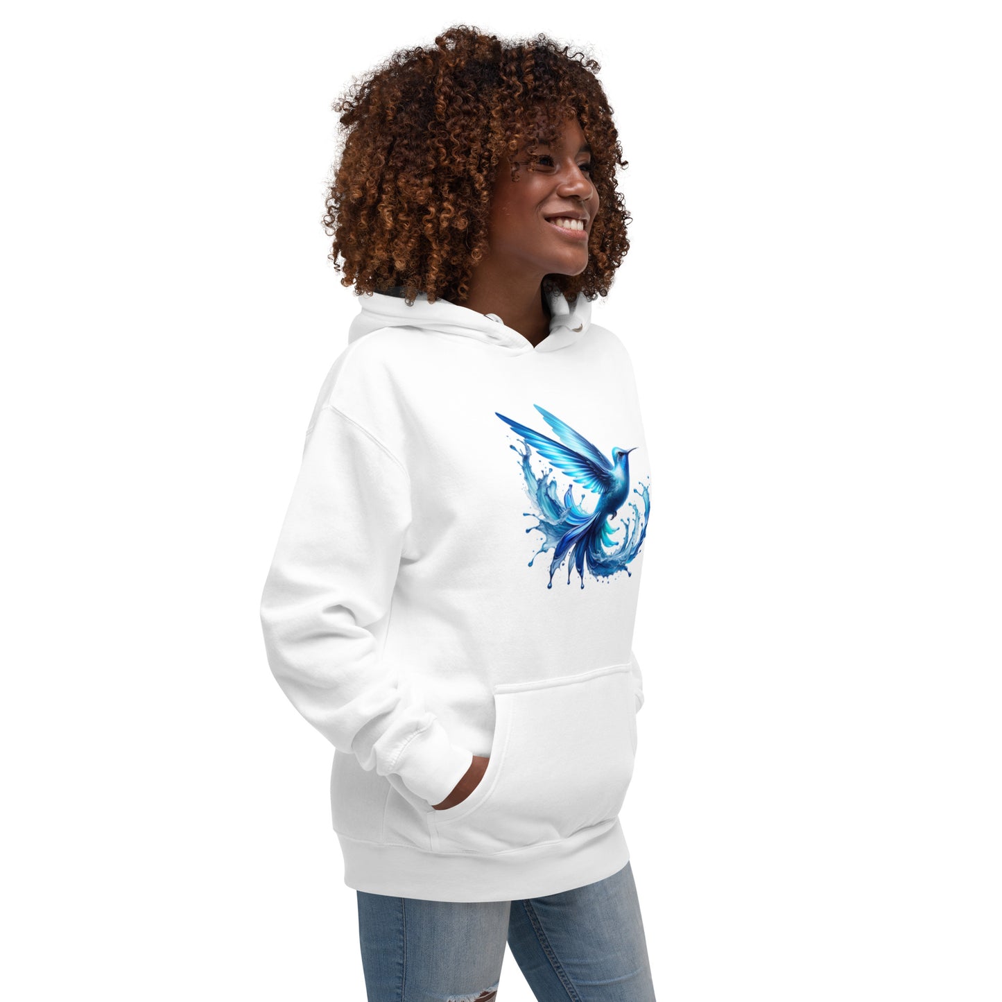 Unisex-Kapuzenpullover Eisvogel