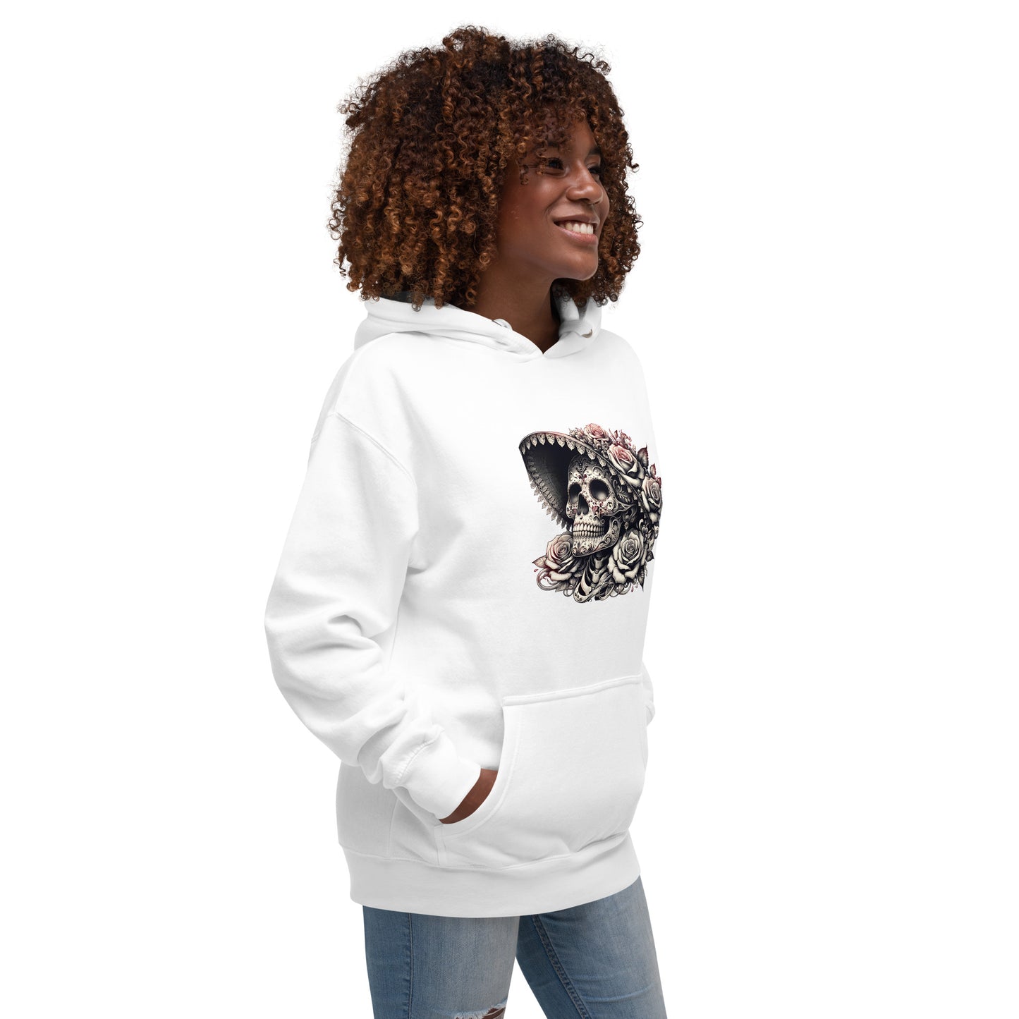 Unisex-Kapuzenpullover La Catrina