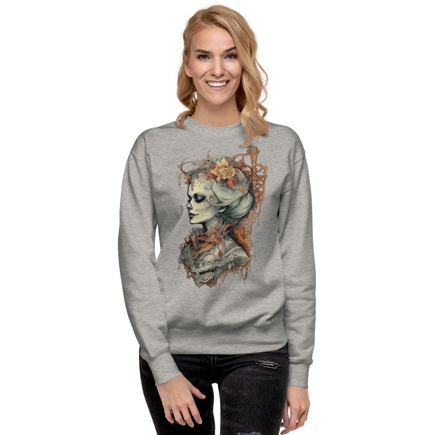 Unisex-Premium-Pullover La Catrina