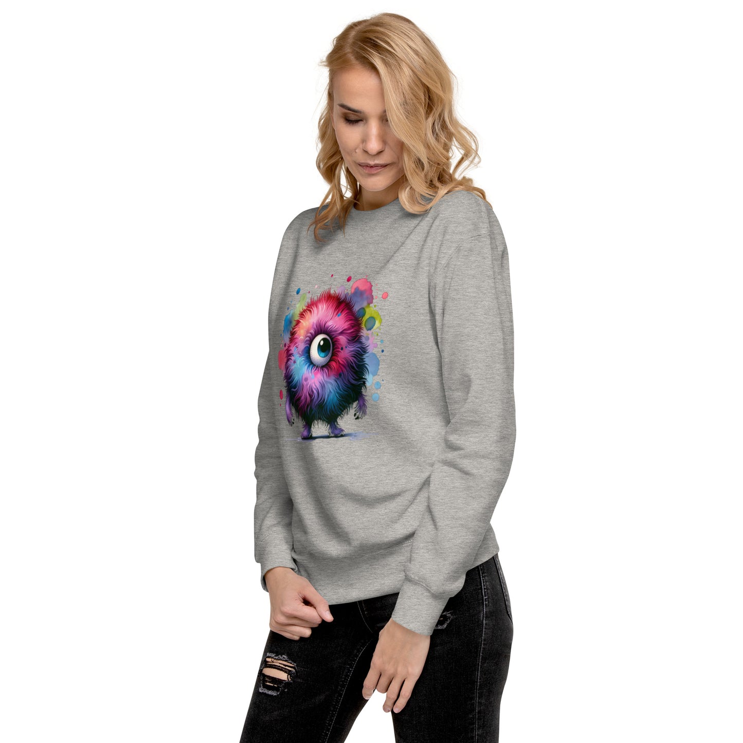 Unisex-Premium-Pullover Wuschelauge