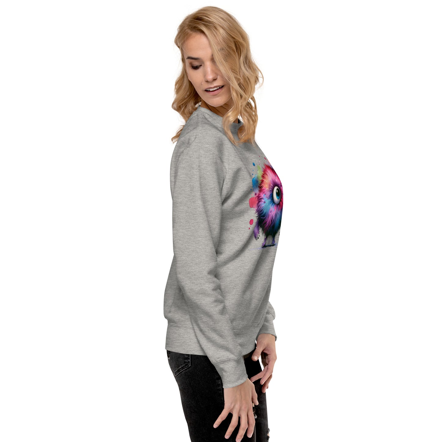 Unisex-Premium-Pullover Wuschelauge