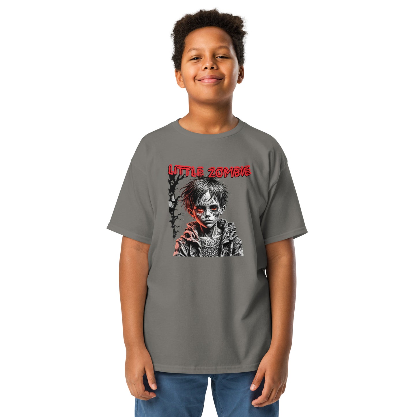 Klassisches Kids-T-Shirt Zombie Boy