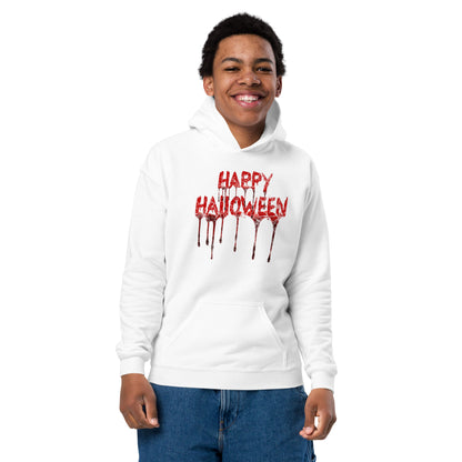 Heavy-Blend Kids-Hoodie "Happy Halloween"