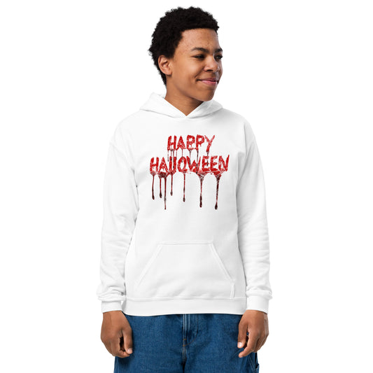 Heavy-Blend Kids-Hoodie "Happy Halloween"